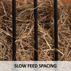Easy-Up® Corner Floor Hay Rack - No Lid -Classic Equine Shop 42662 feature c overlay