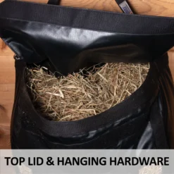 Dura-Tech® Double Strength Slow Feed Hay Bag -Classic Equine Shop 42702 feature d overlay