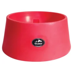High Country™ Plastics Auto Water Basin - 15 Gallon -Classic Equine Shop 42771 red