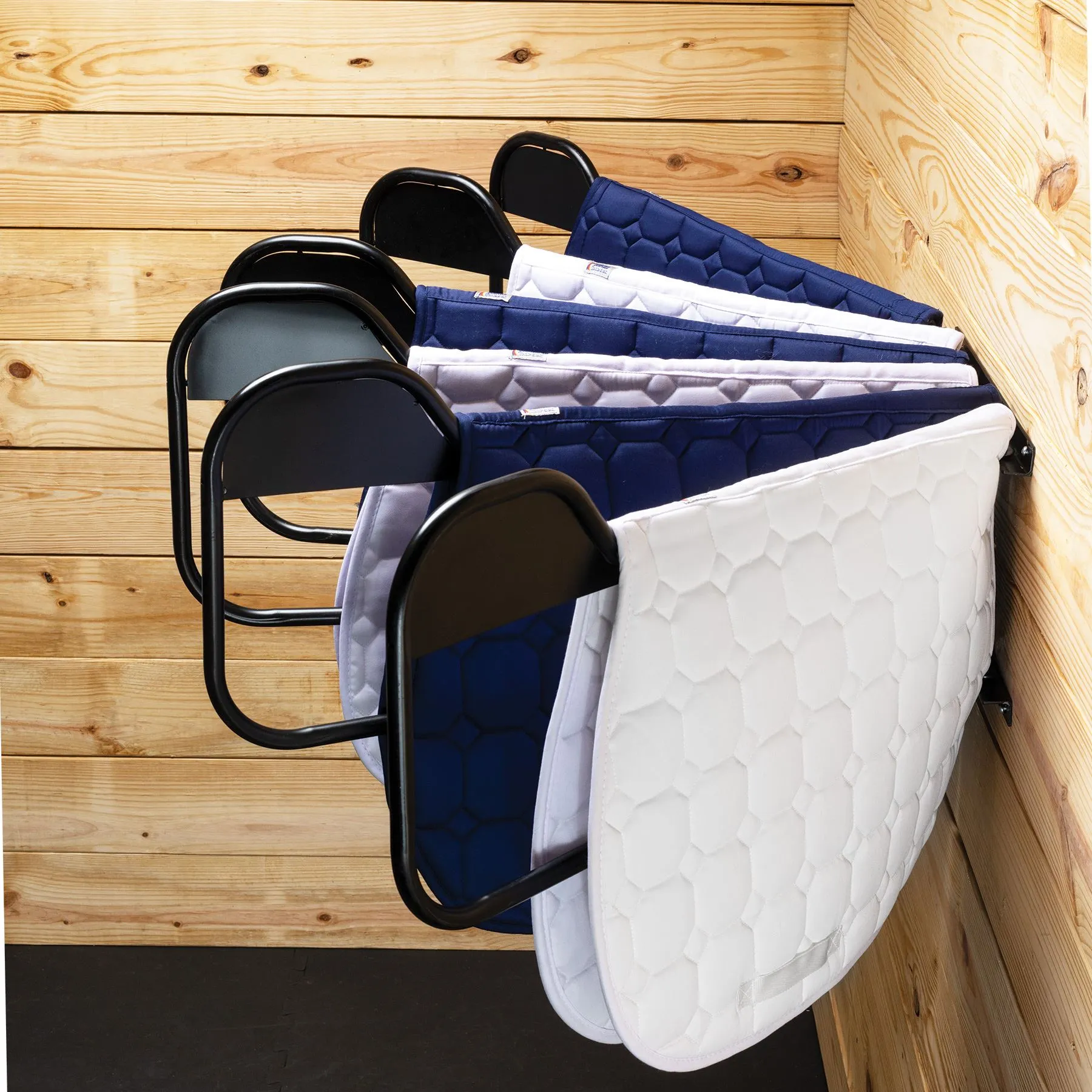 Easy-Up® Mounted Blanket/Pad Rack 2 Easy-Up® Mounted Blanket/Pad Rack - Image 2