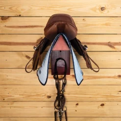 Easy-Up® Wooden Wall Mounted Saddle And Bridle Rack -Classic Equine Shop 43147 alt b