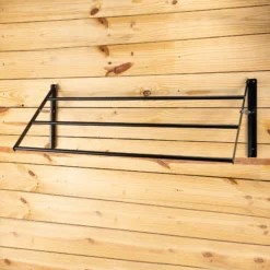 Easy-Up Tiered Mountable Collapsible Blanket/Pad Rack