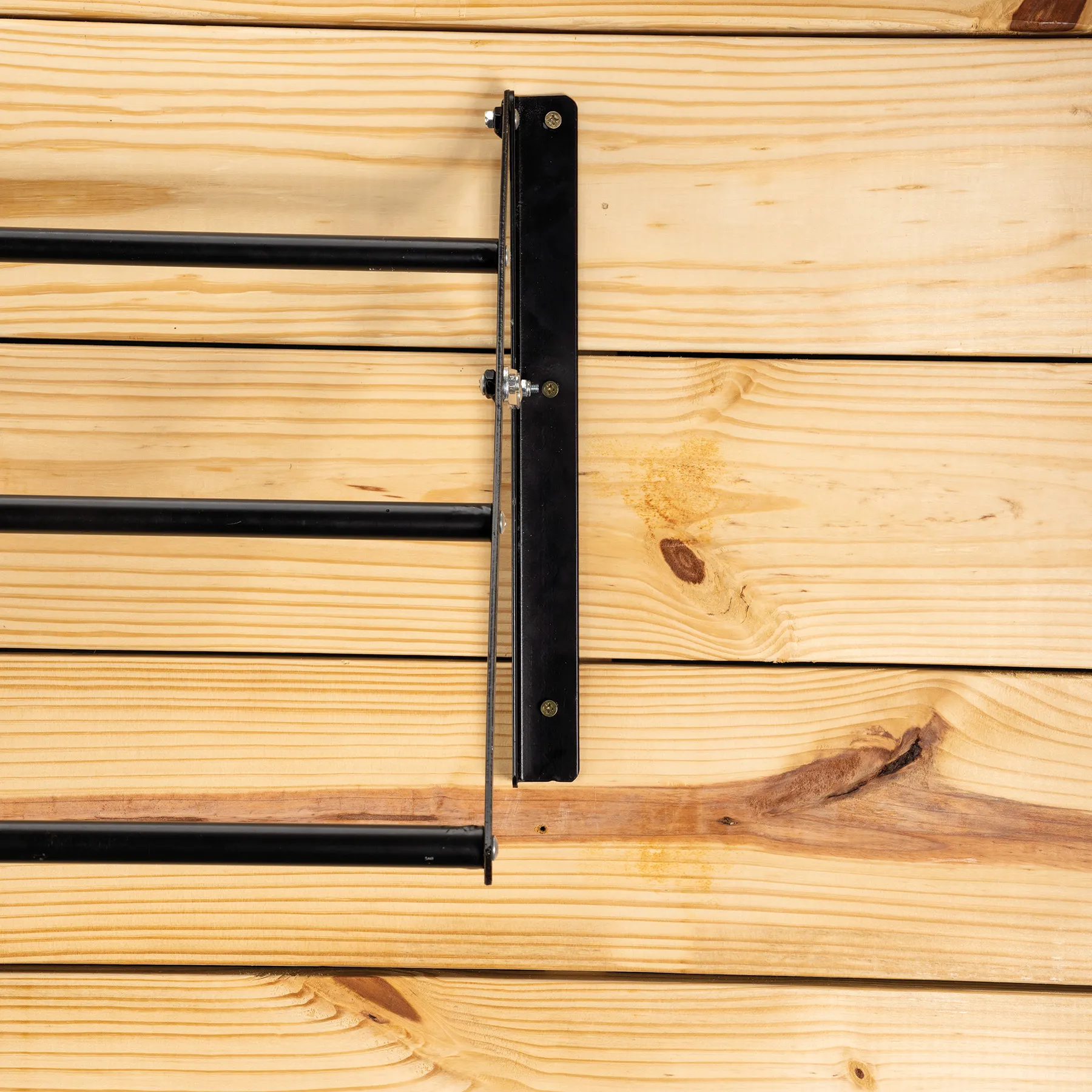 Easy-Up Tiered Mountable Collapsible Blanket/Pad Rack 5 Easy-Up Tiered Mountable Collapsible Blanket/Pad Rack - Image 5