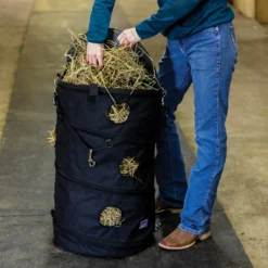 Dura-Tech® Easy Fill Hay Bag Can -Classic Equine Shop 43290 alt e