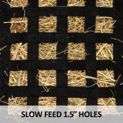 Dura-Tech® Slow Feed Grazer Hay Bag -Classic Equine Shop 43604 feature c overlay