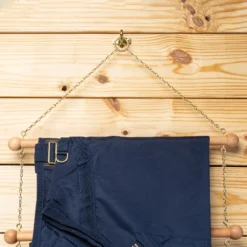 Berlin Brass Wood Blanket & Cooler Rack -Classic Equine Shop 43608 alt c