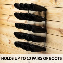 Easy-Up® XL Mounted Boot Rack -Classic Equine Shop 43695 feature b overlay