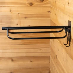 Easy-Up® Saddle Rack With Tack Hooks -Classic Equine Shop 43729 alt g