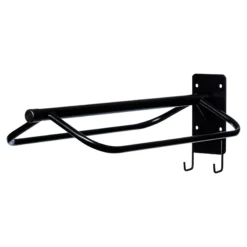 Easy-Up® Saddle Rack With Tack Hooks -Classic Equine Shop 43729 black