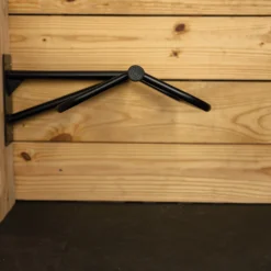 Easy-Up® Space Saving Mounted Saddle Rack 16 Easy-Up® Space Saving Mounted Saddle Rack -Classic Equine Shop 44042 alt f