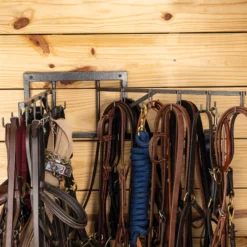 Easy-Up® Pro Swivel Mounted 20 Hook Bridle Rack 15 Easy-Up® Pro Swivel Mounted 20 Hook Bridle Rack -Classic Equine Shop 44164 alt d