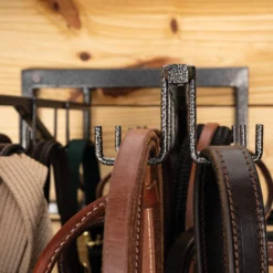 Easy-Up® Pro Swivel Mounted 20 Hook Bridle Rack 16 Easy-Up® Pro Swivel Mounted 20 Hook Bridle Rack -Classic Equine Shop 44164 alt e