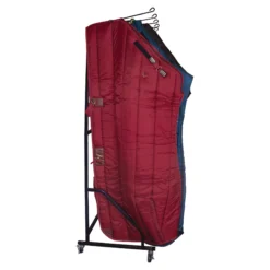 Easy-Up® 6-Arm Rolling Horse Blanket Rack -Classic Equine Shop 44237 alt b