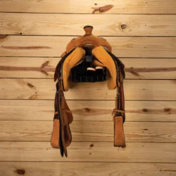 Easy-Up® Saddle Rack With Basket -Classic Equine Shop 44325 alt b