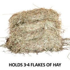 Schneiders® Dura-Tech® Load-Flat Easy Fill Slow Feed Hay Net -Classic Equine Shop 44682 feature d overlay