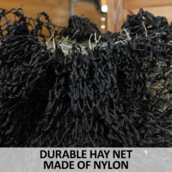 Schneiders® Dura-Tech® Load-Flat Easy Fill Slow Feed Hay Net -Classic Equine Shop 44682 feature e overlay